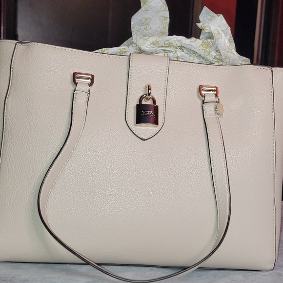 Guess tote bag New  Authentic Gray - Picture 1 of 15